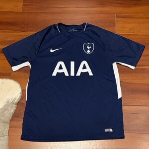 Nike DRI FIT Tottenham Hotspur AIA Soccer Jersey Sz L